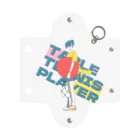 m_matsurikaのTable tennis player Mini Clear Multipurpose Case