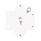 羊毛フェルトのMOFFU.（もっふ）のカワウソくん Mini Clear Multipurpose Case