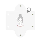 kinakoのお団子ヘアの女の子 Mini Clear Multipurpose Case