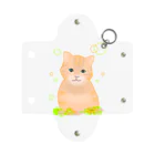 greetenの癒し猫　茶トラ Mini Clear Multipurpose Case