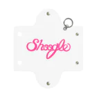 週刊少年ライジングサンズのShoogle(シューグル)ロゴ ピンク Mini Clear Multipurpose Case