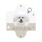 hummingbirdのビションフリーゼ　bichon frise  Mini Clear Multipurpose Case