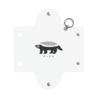すとろべりーガムFactoryの最強動物 ラーテル no.3 Mini Clear Multipurpose Case