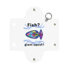 Future Starry Skyのfish?giant squid? Mini Clear Multipurpose Case