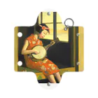 しょうもな(くな)い屋さんのbanjo girl ミニクリアマルチケース