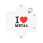 HachijuhachiのI LOVE METAL ミニクリアマルチケース