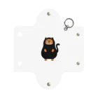 Qooroの猫かぶりチャウさん　黒猫さん Mini Clear Multipurpose Case