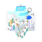 AKISENのエーゲ海ガールズ Mini Clear Multipurpose Case