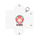 レタ(LETA)のぽっぷらうさぎ(UME・緑) Mini Clear Multipurpose Case