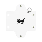 masao_art_lifeのにらむ猫ちゃん Mini Clear Multipurpose Case