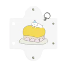 みにゆん　ねこのLovely puppy cake Mini Clear Multipurpose Case