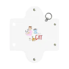 缶詰めmarketの3匹の愛猫達 Mini Clear Multipurpose Case