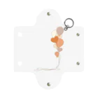 hanaの推し活ショップのorange balloons Mini Clear Multipurpose Case