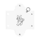 へなちょこな店のお魚抱えた野良猫 Mini Clear Multipurpose Case