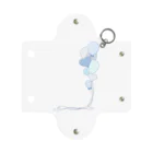 hanaの推し活ショップのblue balloons Mini Clear Multipurpose Case