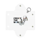 mocchi’s workshopのCREATE THE WORLD Mini Clear Multipurpose Case