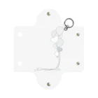 hanaの推し活ショップのwhite balloons Mini Clear Multipurpose Case