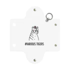 白いトラ-VARIOUS TIGERSの白いトラ グラサン -VARIOUS TIGERS #0012 Mini Clear Multipurpose Case