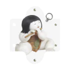 メディア木龍・谷崎潤一郎研究のつぶやきグッズのお店の御所人形 笛吹き童子 Mini Clear Multipurpose Case
