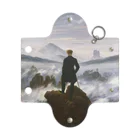 世界美術商店の雲海の上の旅人 / Wanderer above the Sea of Fog Mini Clear Multipurpose Case