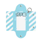 ドルオタ - アイドルオタク向けショップの『LOVE - ガチ恋』推しチェキケース【水色】 Mini Clear Multipurpose Case