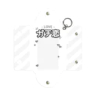 ドルオタ - アイドルオタク向けショップの『LOVE - ガチ恋』推しチェキケース【白】 Mini Clear Multipurpose Case