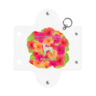 onehappinessのピンシャー　hibiscus　花言葉　onehappiness Mini Clear Multipurpose Case