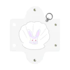 妖怪 水姫城-Yokai.Mizukijyo-ฅ^ơωơ^ฅ♡の貝がらと、ネコうさ🐰 Mini Clear Multipurpose Case