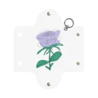 サラスシのmy ROSE パープル Mini Clear Multipurpose Case