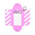 ドルオタ - アイドルオタク向けショップの『LOVE - リア恋』推しチェキケース【ピンク】 Mini Clear Multipurpose Case