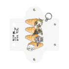 nyansuke_roomのねこパン/コロネ#6 Mini Clear Multipurpose Case