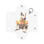 snznのsnzn_BullTerrier Mini Clear Multipurpose Case