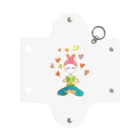 onmycolorの楽描き店のそばかすこちゃん with LOVE (小物） Mini Clear Multipurpose Case