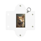 Shiyunのドット犬 グッズ Mini Clear Multipurpose Case