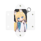 ケモ耳美少女キツネちゃん（AIart）の金髪のキツネの女の子 Mini Clear Multipurpose Case