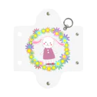 うさぎもかどのうさぎもかどの花うさぎ Mini Clear Multipurpose Case