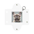 smile_happyのfrench bulldog Mini Clear Multipurpose Case