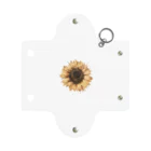 Atelier Petrichor Forestのヒマワリ Sunflower Mini Clear Multipurpose Case