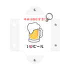 hide0120のI♡ビール ミニクリアマルチケース