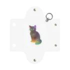 ageha(アゲハ)のくろねこ Mini Clear Multipurpose Case