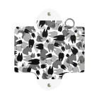 KAAK studioのTooth camo グレー Mini Clear Multipurpose Case