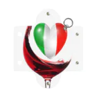 WINE 4 ALLの国旗とグラス：イタリア（雑貨・小物） ミニクリアマルチケース