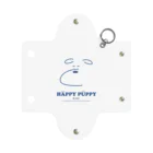 HÄPPY PÜPPYのミニクリアマルチケース HAPPY PUPPYロゴ Mini Clear Multipurpose Case