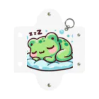 Shiba_IncのSleeping frogs(熟睡する蛙) Mini Clear Multipurpose Case