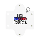 ゆでがえる(非正規こどおじでも底辺セミリタイアできますか?)のI'm USA360 holder. Mini Clear Multipurpose Case