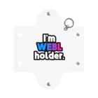 ゆでがえる(非正規こどおじでも底辺セミリタイアできますか?)のI'm WEBL holder. Mini Clear Multipurpose Case