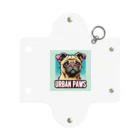 Urban pawsの情けない顔のパグチワワ「Urban paws」 ミニクリアマルチケース