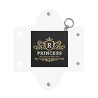 ROYAL Princessのゴージャスロゴブランド Mini Clear Multipurpose Case