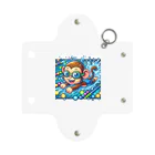 アニマルキャラクターショップのSwimming monkey Mini Clear Multipurpose Case