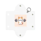 ibashunyaのアームカール猫 Mini Clear Multipurpose Case